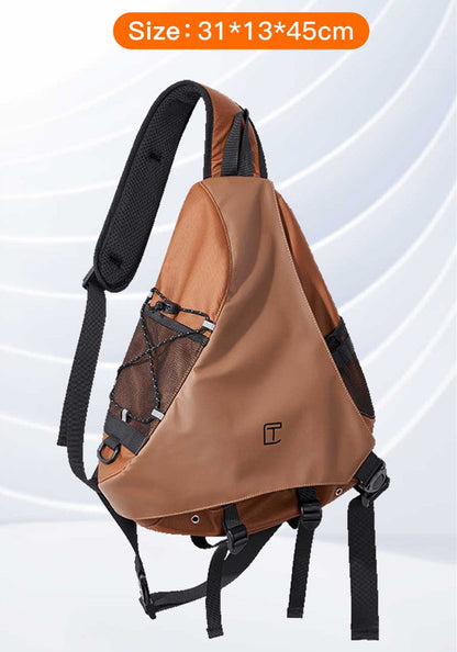 Versatile Travel Backpack with Waterproof Fabric & Multi-Compartment Design for Outdoor Adventures