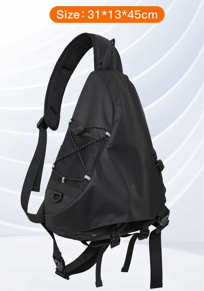 Versatile Travel Backpack with Waterproof Fabric & Multi-Compartment Design for Outdoor Adventures