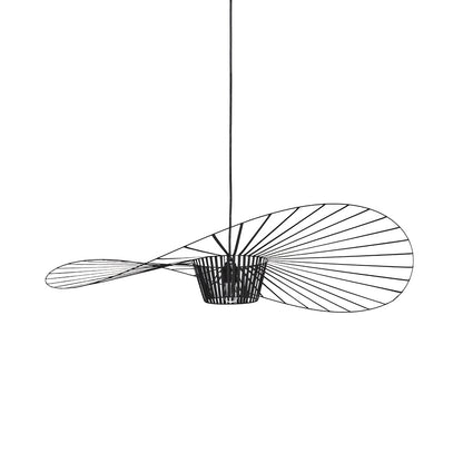 Sculptural Suspended Fixture with Adjustable Drop 59 in Diameter for Dining Tables & Open Floor Plans Kitchen Islands Modern Statement Overh
