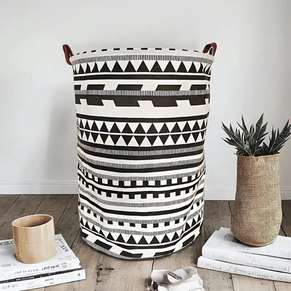 Cesto para ropa sucia Vero - Plegable con diseño tribal, gran capacidad