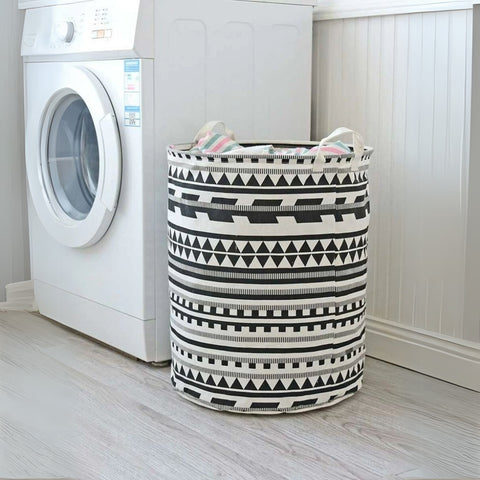 Cesto para ropa sucia Vero - Plegable con diseño tribal, gran capacidad