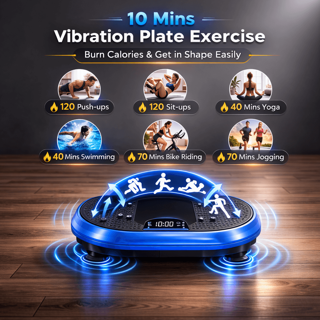 Whole Body Fitness Vibration Platform – Exercise Machine