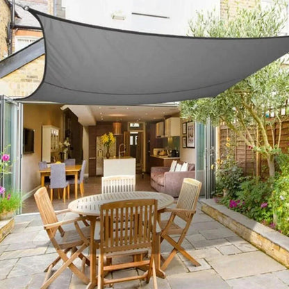 Waterproof Sun Shade Sail Triangle Rectangle Square UV Protection Outdoor Patio Deck Canopy for Backyard Garden Pergola Pool Camping