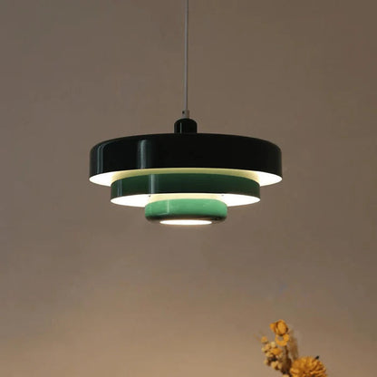 Vintage LED Pendant Light – Retro Metal Kitchen Pendant Lighting for Modern Interiors