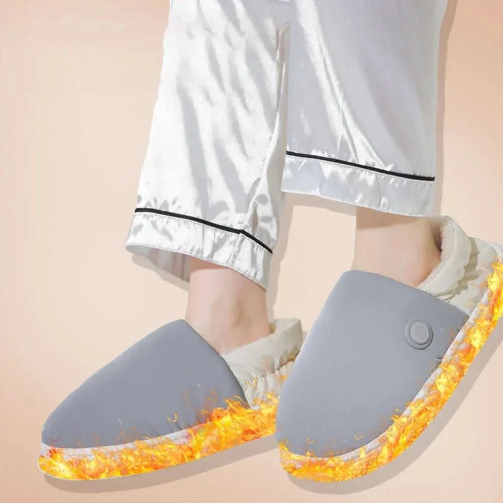 SOLTHERM – Pantuflas calefactables con temperatura ajustable para una comodidad acogedora en interiores