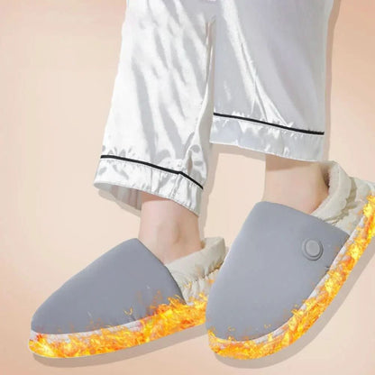 SOLTHERM – Pantuflas calefactables con temperatura ajustable para una comodidad acogedora en interiores