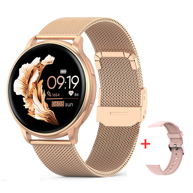 Health Tracking Smartwatch with Heart Rate Monitor, Blood Pressure & Sleep Analysis for Daily Fitness & Wellness