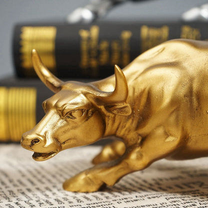 Wall Street Bull Statue – High Quality, Decorative Figure for Home or Office