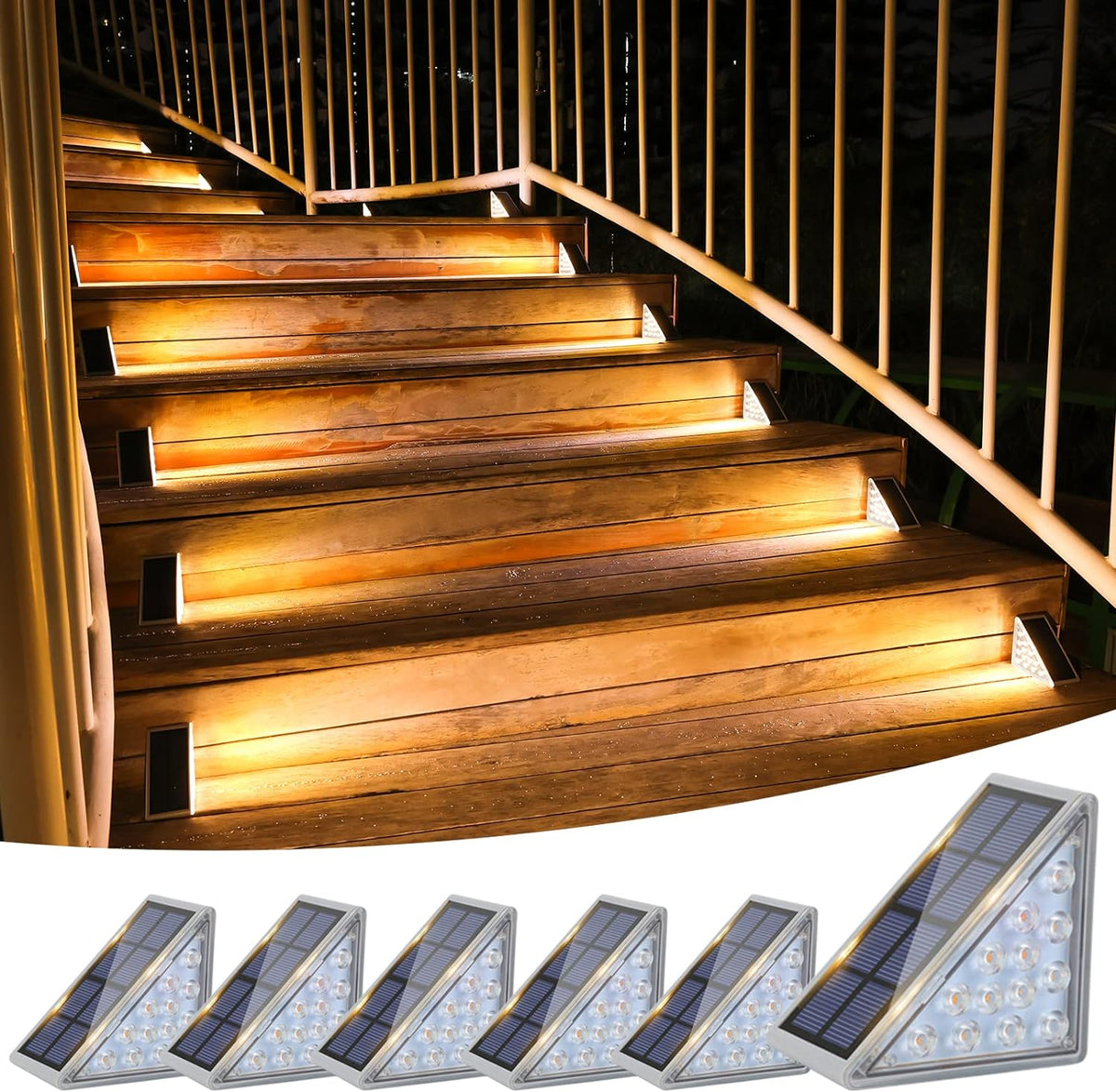 Outdoor Solar Step Lights