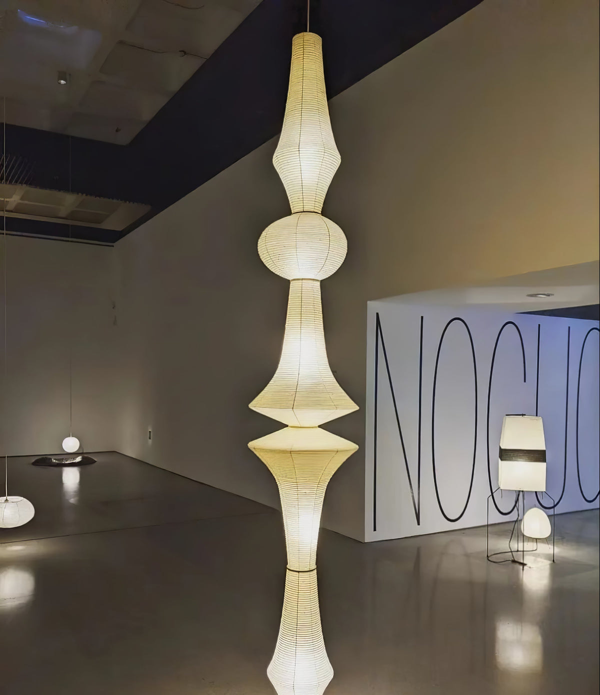 Handcrafted Paper Lantern Ceiling Light White Drum Shade Hanging Fixture E26 E27 Socket Bedroom Living Room Dining Room Ambient Glow Modern