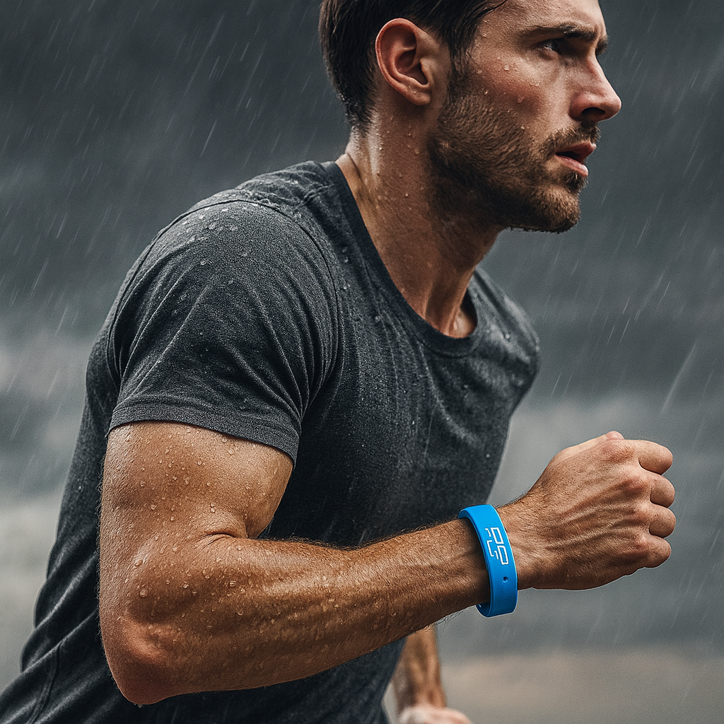 Smartwatch de fitness digital Ortekor | Diseño resistente al agua con alertas por vibración | Seguimiento de salud para estilos de vida activos