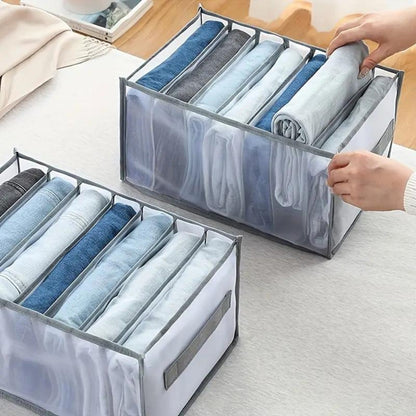 Organizador de ropa Waver: almacenamiento de tela de 7 compartimentos para la organización del armario