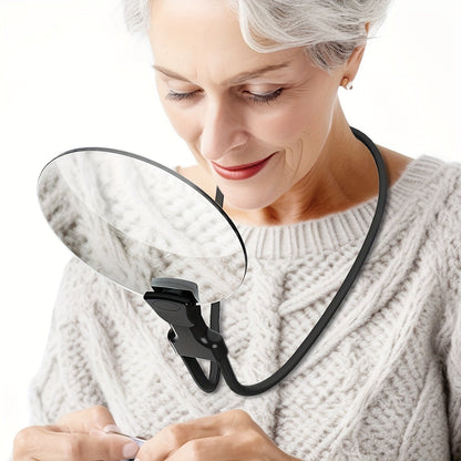 Wearclo | Hands-Free Magnifying Glass with 5X Magnification for Comfortable Viewing