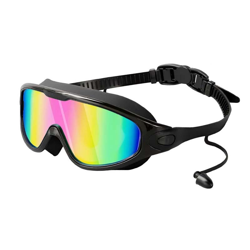 Wearclo | Gafas de natación antivaho de visión amplia con ajuste cómodo | Diseño elegante para una mayor visibilidad