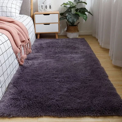 Plush Area Rug for Living Room & Bedroom – Soft Modern Floor Carpet in 10 Colors – Indoor Accent Rug for Contemporary Home Decor