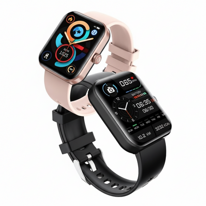 Monitor de bienestar | Reloj inteligente con seguimiento de frecuencia cardíaca y sueño | Diseño ligero para el bienestar diario
