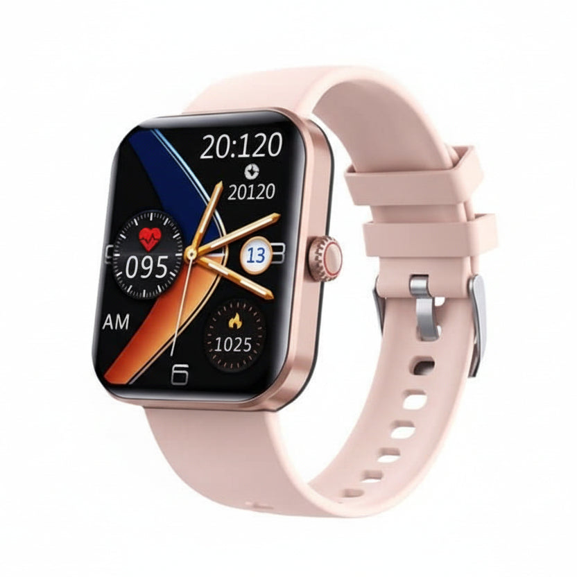 Monitor de bienestar | Reloj inteligente con seguimiento de frecuencia cardíaca y sueño | Diseño ligero para el bienestar diario