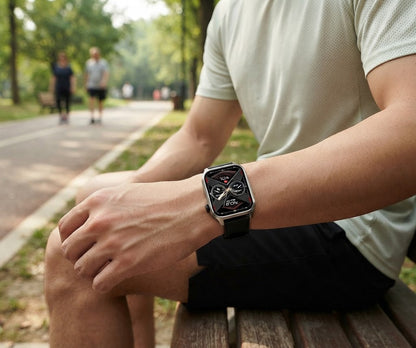 Monitor de bienestar | Reloj inteligente con seguimiento de actividad, análisis del sueño y funciones de bienestar diario
