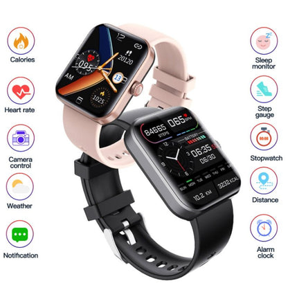 Monitor de bienestar | Reloj de seguimiento de salud avanzado con funciones multifuncionales | Diseño elegante para el control diario de la salud