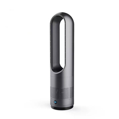 Bladeless Tower Air Cooler with Purifier & Oscillation – 8-Speed Whisper-Quiet Cooling Fan for Bedroom, Living Room & Office – Safe Design