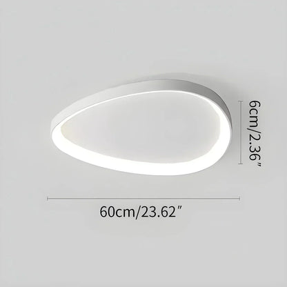 Lámpara de techo LED de montaje empotrado con control remoto de intensidad y temperatura de color para dormitorio, pasillo y sala de estar – Eficiencia energética