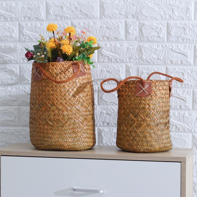 Textured Storage Bins with Grips