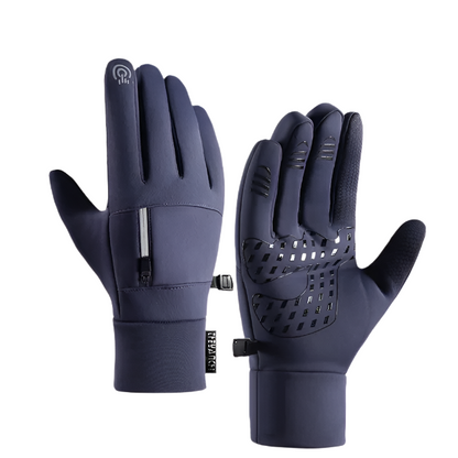 Windproof Winter Gloves, Waterproof Ski Gloves with Touchscreen Fingertips, Thermal Snow Gloves for Cold Weather