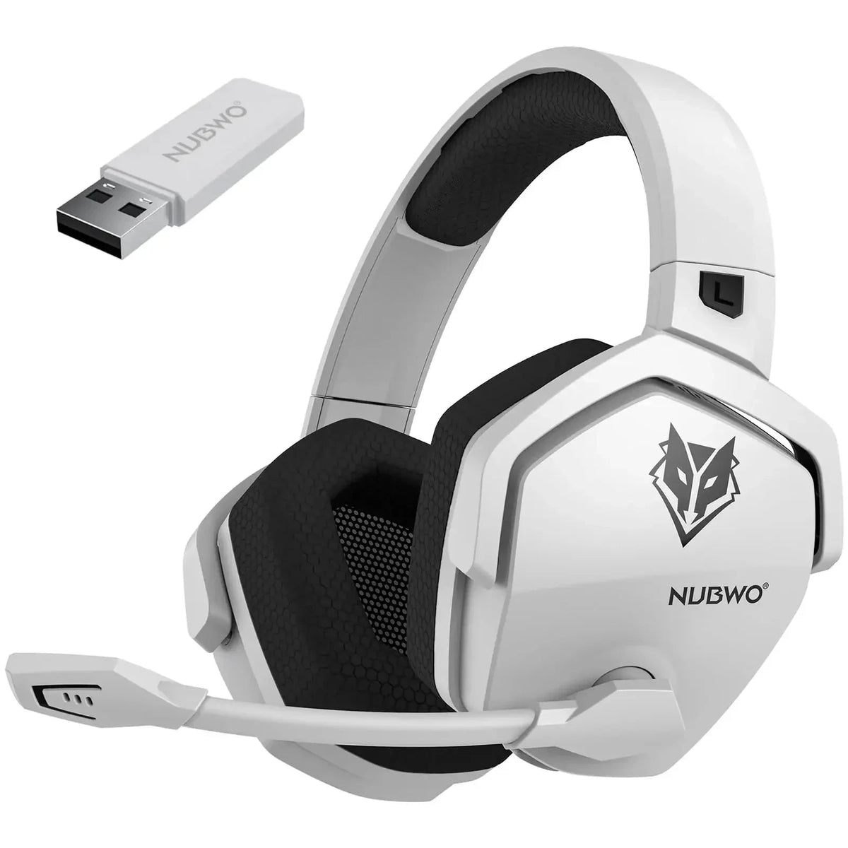 Wireless Gaming Headset with Noise Canceling & 100-Hour Battery – Dual Mode Connectivity for PS5, PS4, PC, Switch & Mobile