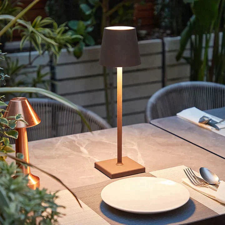 Wireless Table Lamp with Touch Control – Elegant Cordless Design, 12-Hour Battery Life, Adjustable Brightness