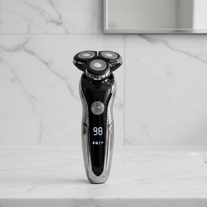 SMOOTHGLIDE – Electric Shaver Waterproof Rechargeable Wet Dry Grooming Razor