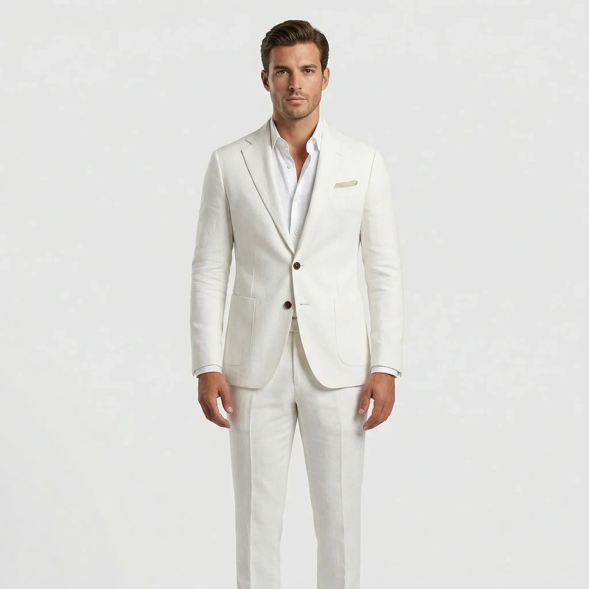 Two-Piece Suit for Men | Slim Fit Jacket & Pants Set for Business & Formal Events | Modern Tailored Design | Professional Office Attire
