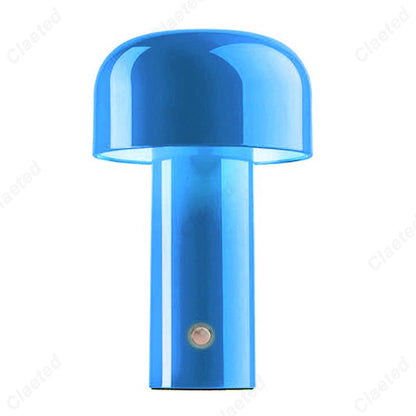 Cordless Touch-Activated LED Lamp USB Rechargeable Portable Accent Light for Bedroom Desk Nightstand Living Room Modern Retro Home Lighting
