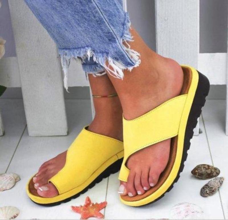 Women's Orthopedic Sandals for Bunion Relief with Contoured Footbed and Arch Support for All-Day Comfort