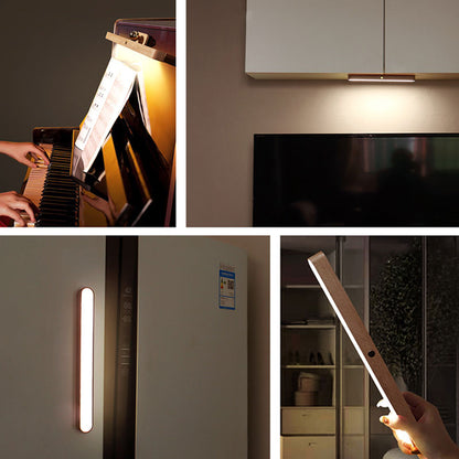 Rechargeable Magnetic Wall Light with Ball Joint & Touch Control for Closets, Hallways & More