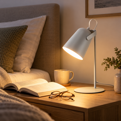 DESKFLARE – Lámpara de escritorio ajustable para iluminación diaria dirigida
