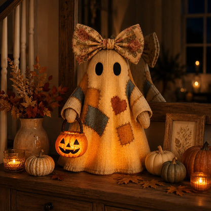 BooBelle™ – Patchwork Ghost Lamp