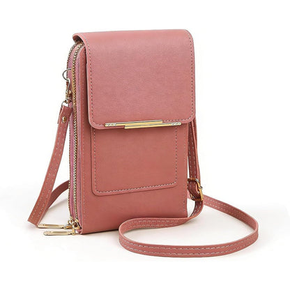 Touchscreen Crossbody Phone Wallet with RFID Blocking for Women – Holds 6.7 Inch Smartphones, Cards & Essentials