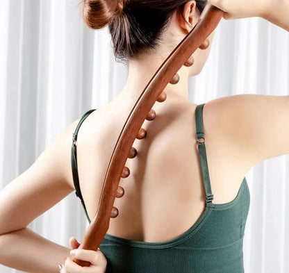 Handheld Muscle Relief Tool for Neck, Shoulders & Back Tension | Deep Tissue Scraping Massager for Home & Gym Use | Ergonomic Self-Care Tool