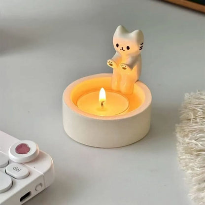 CANDLEPAWS – Portavelas de gatito tierno
