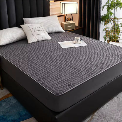 Comfort Haven | Protector de colchón impermeable con capa de látex | Algodón suave para una protección total