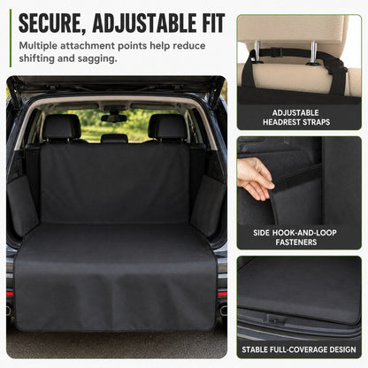 Ortekor SUV Cargo Liner for Dogs - Mud, Hair & Bumper Protection