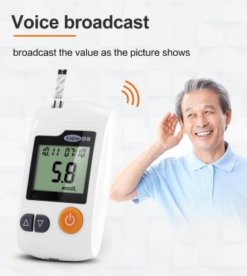 HealthTrack | Glucómetro con 100 tiras reactivas | Monitoreo preciso para el control de la salud