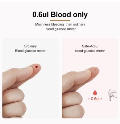 HealthTrack | Glucómetro con 100 tiras reactivas | Monitoreo preciso para el control de la salud