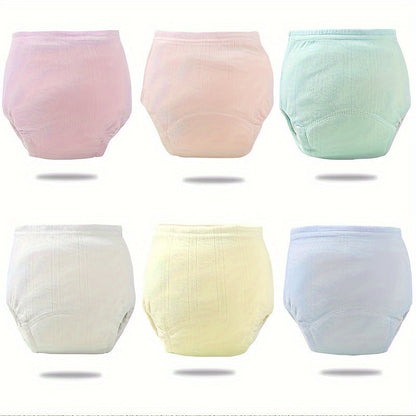 Reusable Cotton Potty Training Underwear for Toddlers – Washable Leak-Resistant Pants for Boys & Girls Learning Bathroom Independence