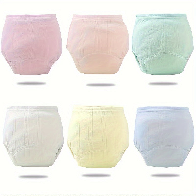 Reusable Potty Training Pants for Toddlers – Leak-Resistant Cotton Underwear with Soft Elastic Waistband for Boys & Girls