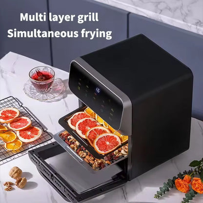 10-Quart Digital Air Fryer Oven with 18 Presets – Family-Size Countertop Cooker for Healthier Frying, Roasting & Baking