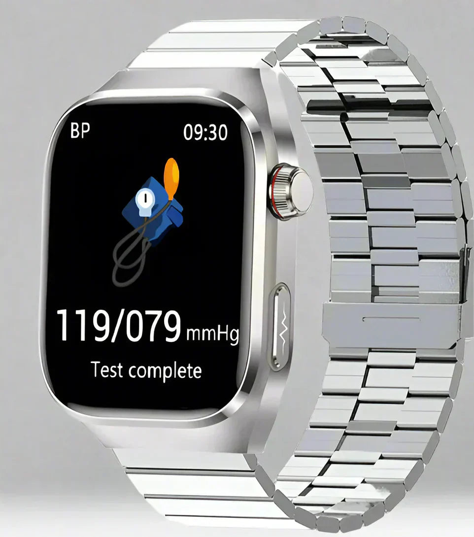 AeroPulse | Reloj inteligente con seguimiento avanzado de bienestar y conectividad Bluetooth | Diseño elegante para el monitoreo de la salud