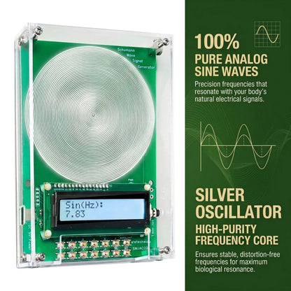 Ultra-Low Frequency Sine Wave Signal Generator with 7.83 Hz Earth Resonance Setting & 0.01–100,000 Hz Range