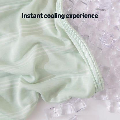 Comodidad refrescante | Manta ligera reversible para personas calurosas | Manta fina y suave para cama y sofá
