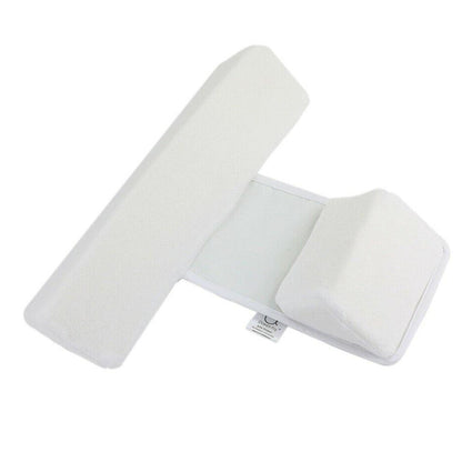 Infant Sleep Positioner Wedge for Safe Back Sleeping | Breathable Foam Body Support Cushion for Newborns | Crib Safety Bolster for Babies